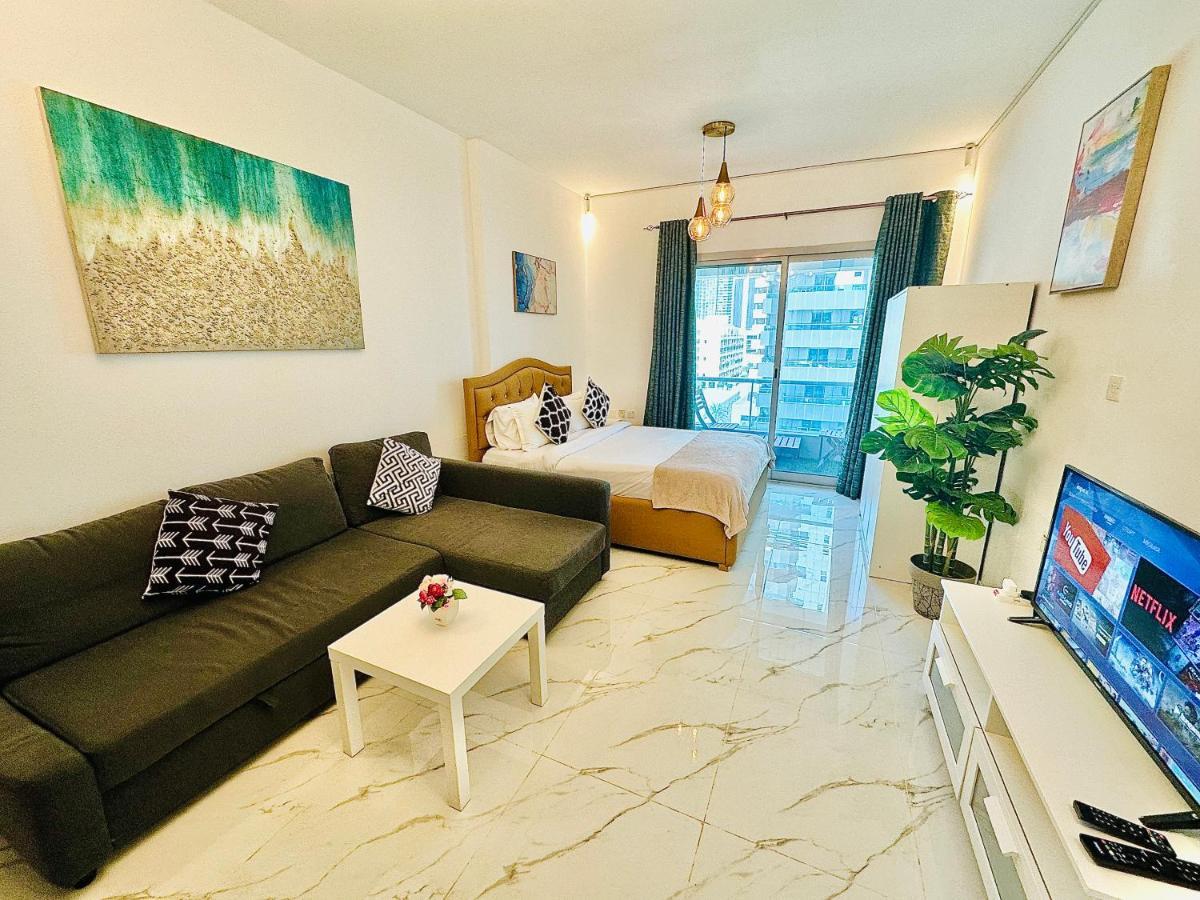 Diamond Crown - Studio Holiday Apartment In Dubai Marina Екстер'єр фото
